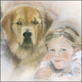 Pastel portrait by Dianne Robbins