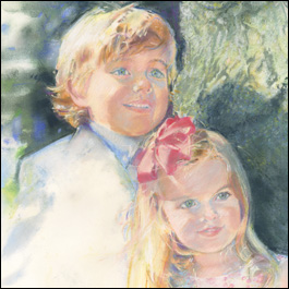 Pastel portrait by Dianne Robbins